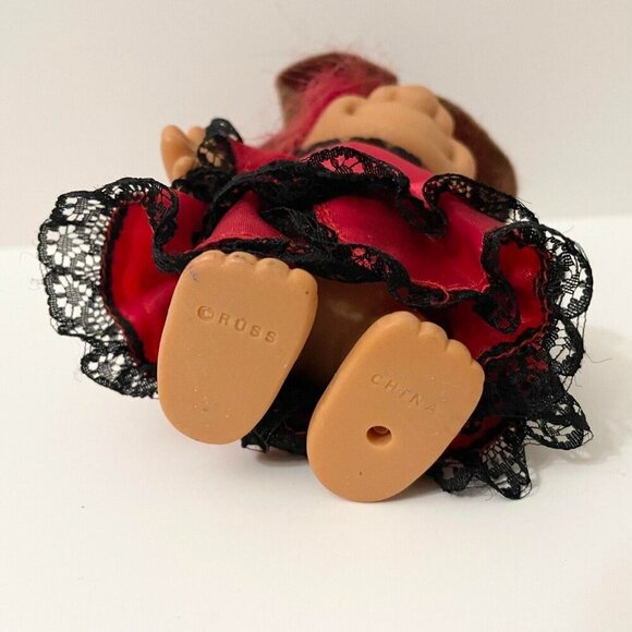 Vintage Around the World Troll Spain Dress 5 Inch Tall Doll - Picture 12 of 16